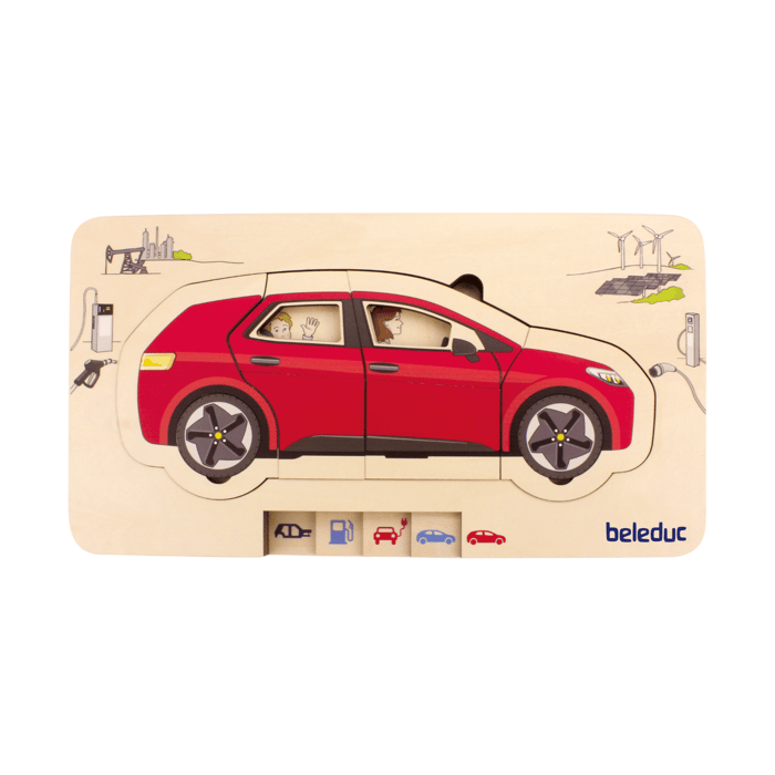 Layered Puzzle - Car