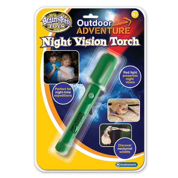 Night Vision Torch with Red Light