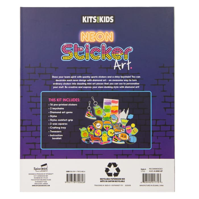 Neon Sticker Art