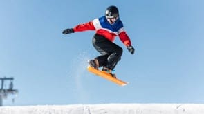 Mini Skis - Orange