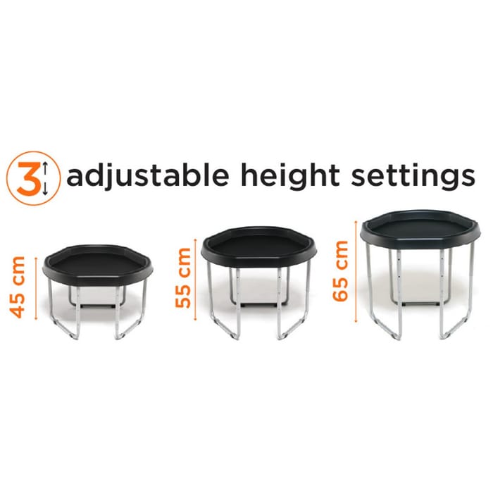 Hexacle® Play Table with Stand - Large, Black