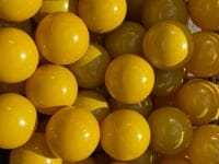 Ball Pit Balls Ø7 cm - Mustard Yellow, 100 pcs