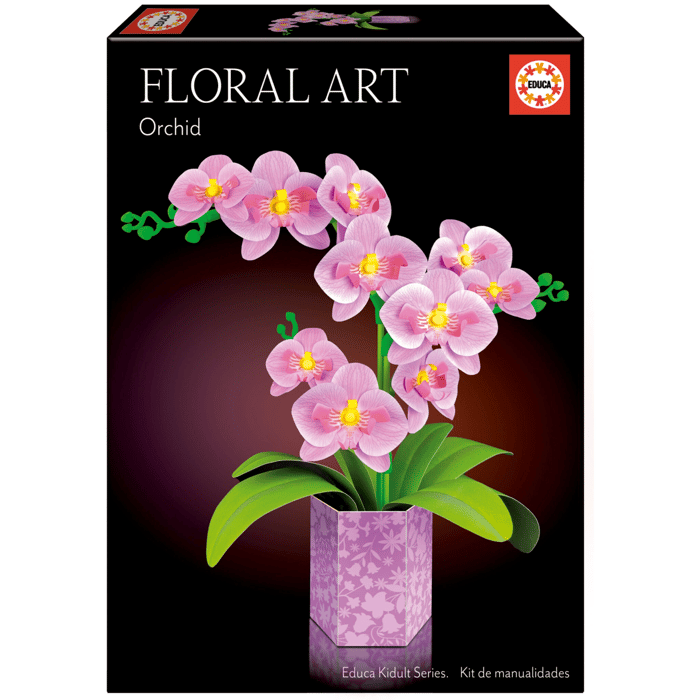 Build a Flower (Paper) - Orchid