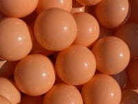 Ball Pit Balls Ø7 cm - Orange, 100 pcs