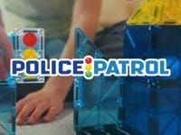 Magna-Tiles | Police Patrol, 20 pcs