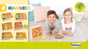 Puzzles in Box - Continents, 5 pcs