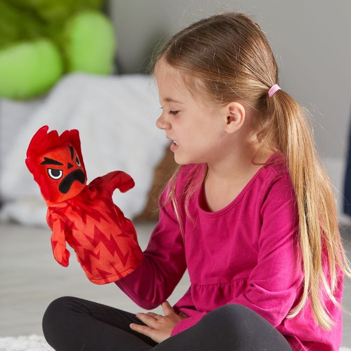 Hand Puppets - Feelings Family, 5 pcs