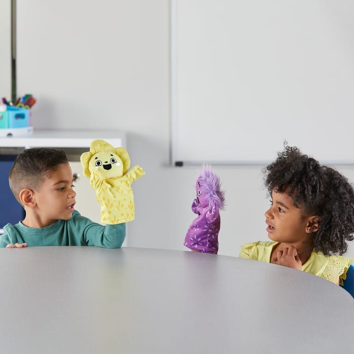 Hand Puppets - Feelings Family, 5 pcs