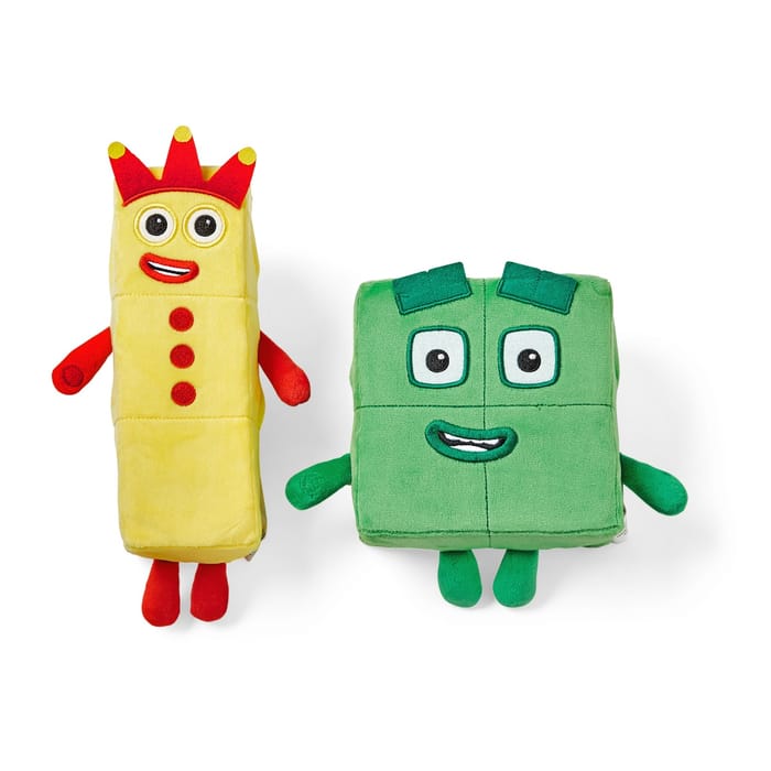 Numberblocks Plush - Three and Four