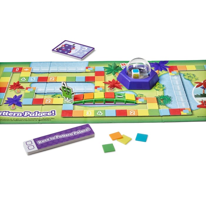 Numberblocks Board Game - Race to Pattern Palace