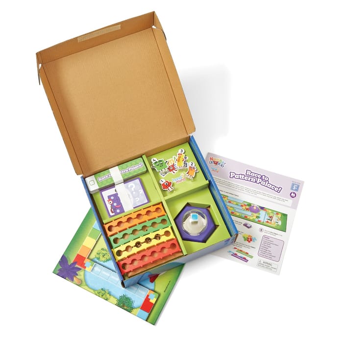 Numberblocks Board Game - Race to Pattern Palace