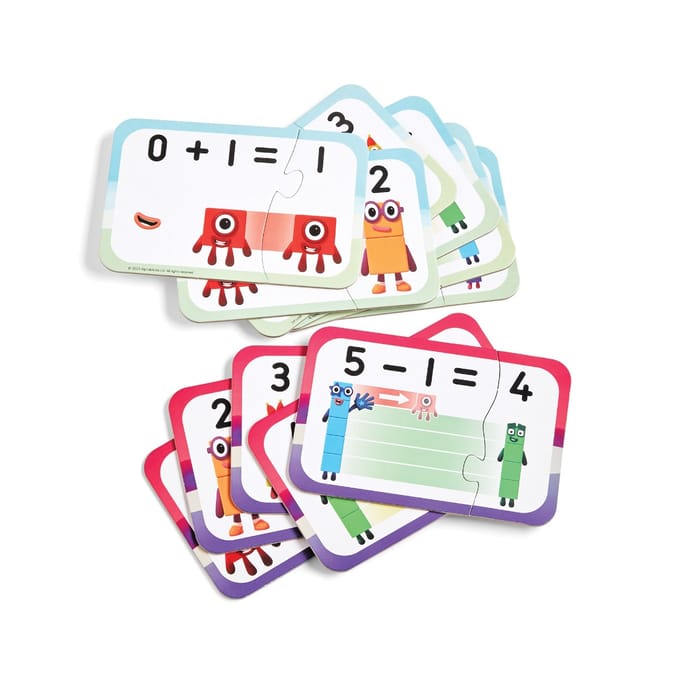 Numberblocks - Adding and Subtracting Puzzle Set