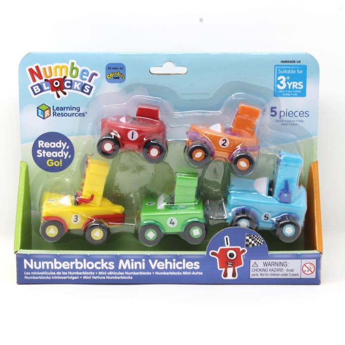 Numberblocks - Mini Vehicles Set