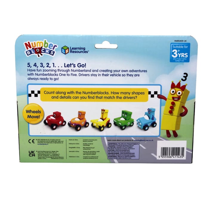 Numberblocks - Mini Vehicles Set