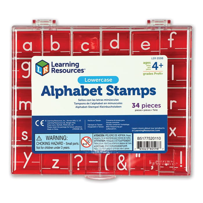 Alphabet Stamps - Lowercase Letters (A-Z)
