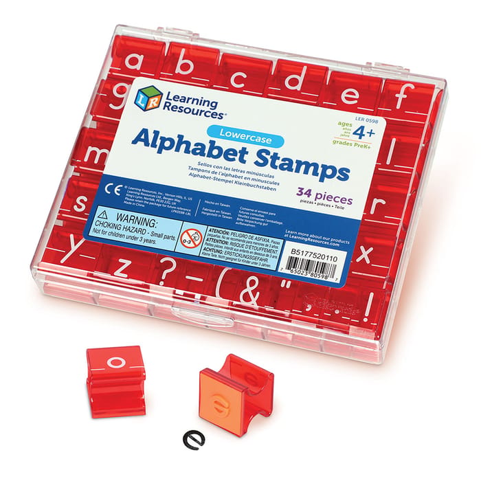 Alphabet Stamps - Lowercase Letters (A-Z)