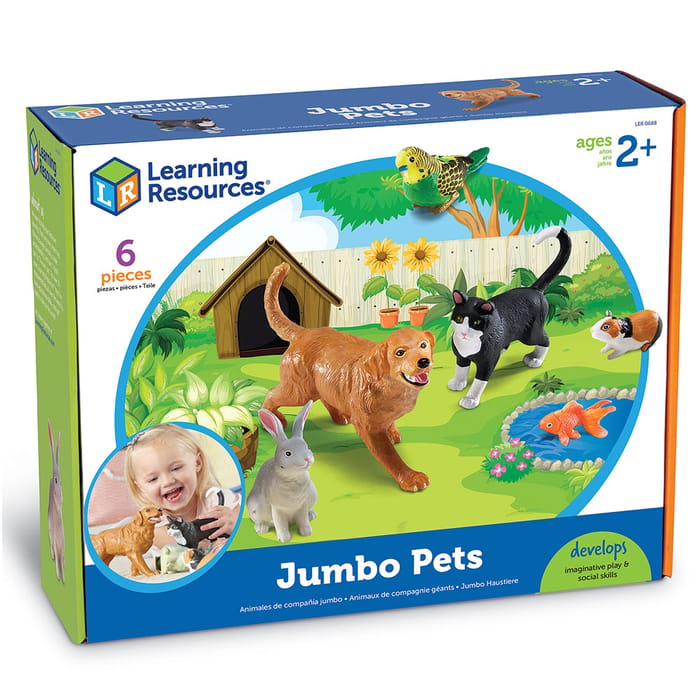 Jumbo Pets, 6 pcs