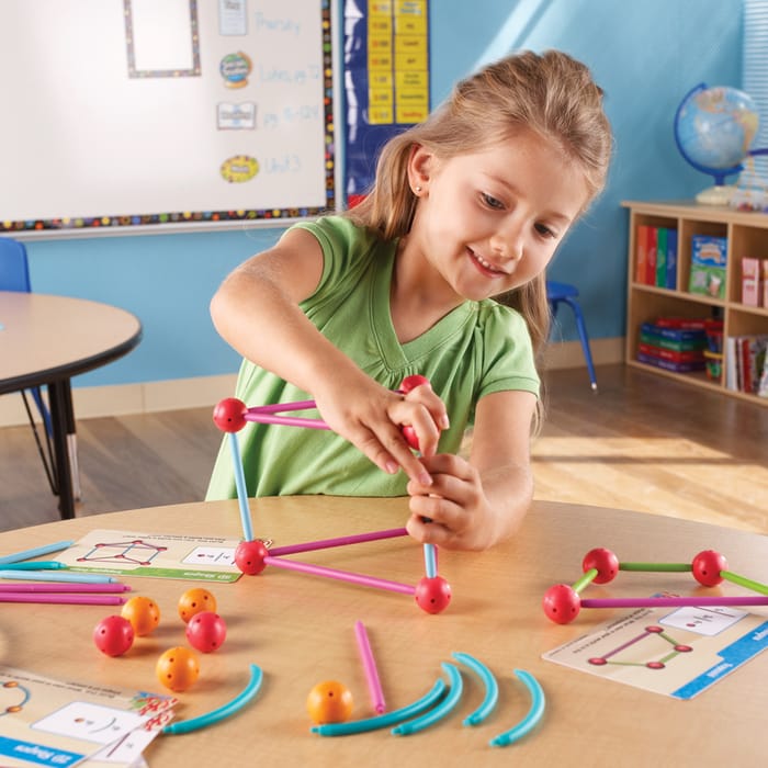 Dive into Shapes Sea & Build Geometry Set, 129 pcs