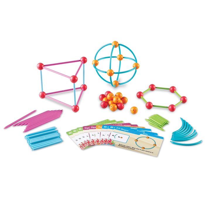 Dive into Shapes Sea & Build Geometry Set, 129 pcs