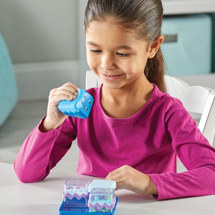 Cool Down Cubes Sensory Fidget Set, 4 pcs