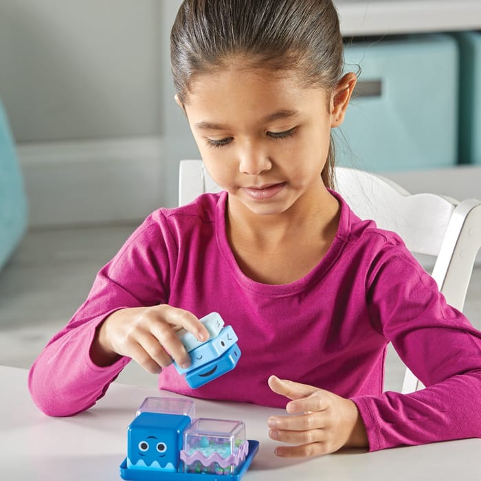 Cool Down Cubes Sensory Fidget Set, 4 pcs
