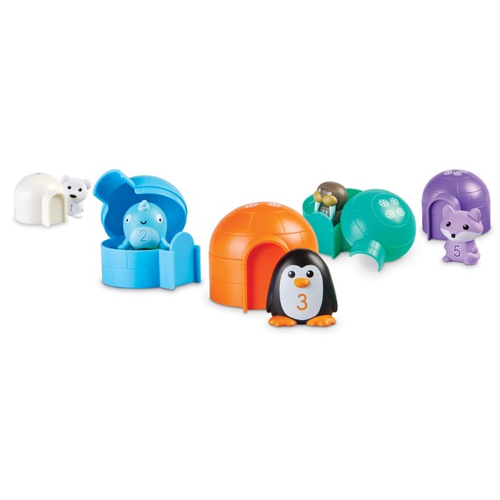 Sort & Seek Polar Animals Activity Set