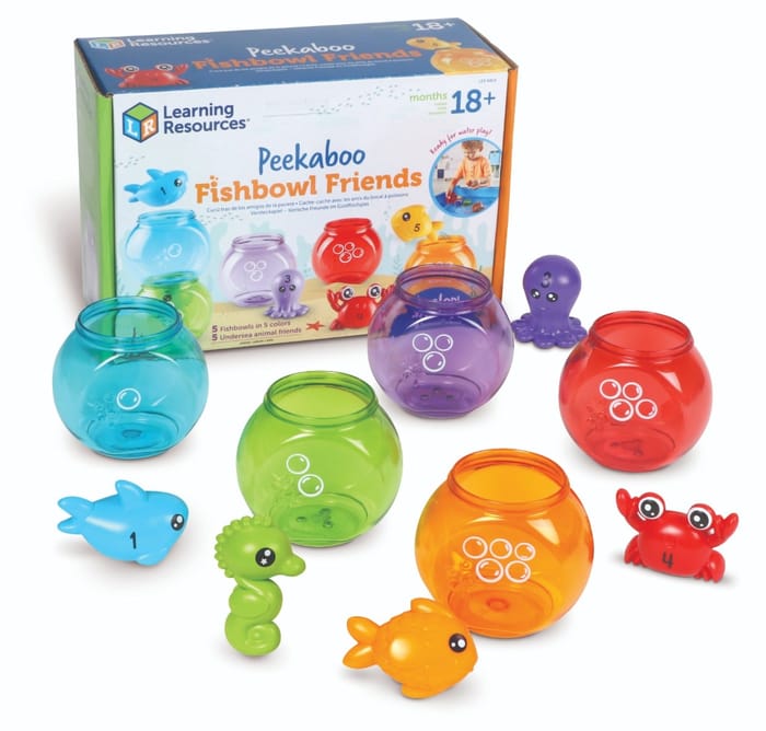 Peekaboo Fish Bowl Friends Activity Set