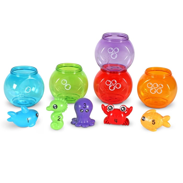 Peekaboo Fish Bowl Friends Activity Set