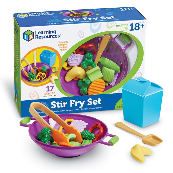 Play Food - Stir Fry Set, 17 pcs
