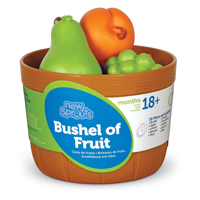 Play Food - Bushel of Fruit, 9 pcs