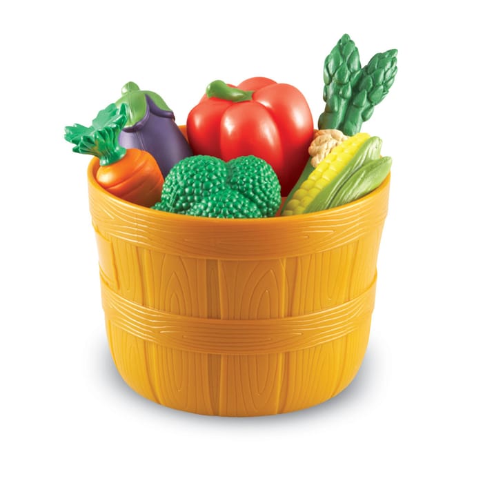 Play Food - Bushel of Veggies, 9 pcs