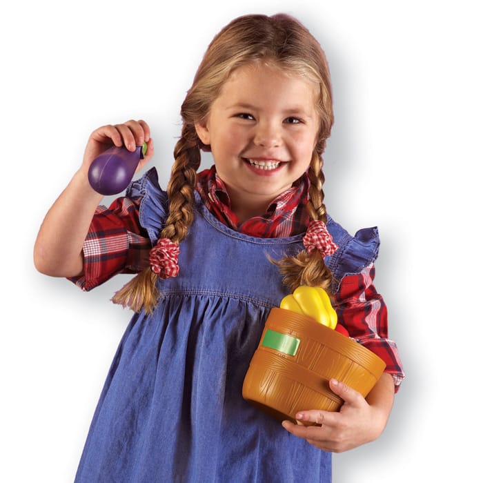 Play Food - Bushel of Veggies, 9 pcs