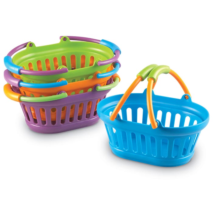 Stack of Shopping Baskets, 4 pcs