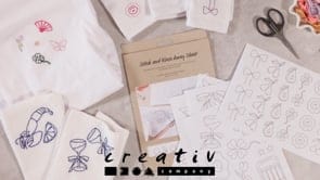 Wash-Away Embroidery Stabilizer - Designs, 6 pcs
