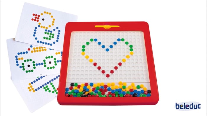 Magnetic Dot Art Activity Board