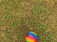 Ball Ø18 cm, Rainbow Colours