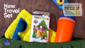 Magna-Tiles | microMAGS Treehouse, 24 pcs