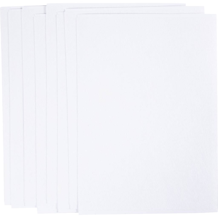 Wash-Away Embroidery Stabilizer - Blank, 6 pcs