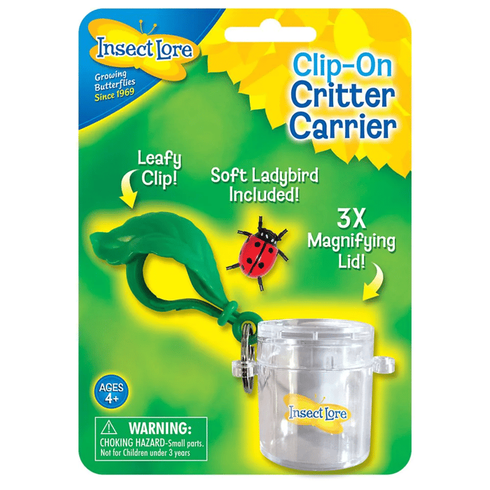 Clip-On Critter Carrier with Carabiner