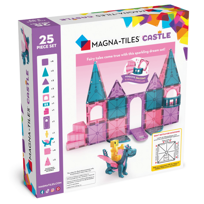 Magna-Tiles | Castle, 25 pcs