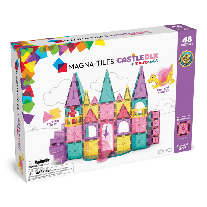 Magna-Tiles | Castle Deluxe, 48 pcs
