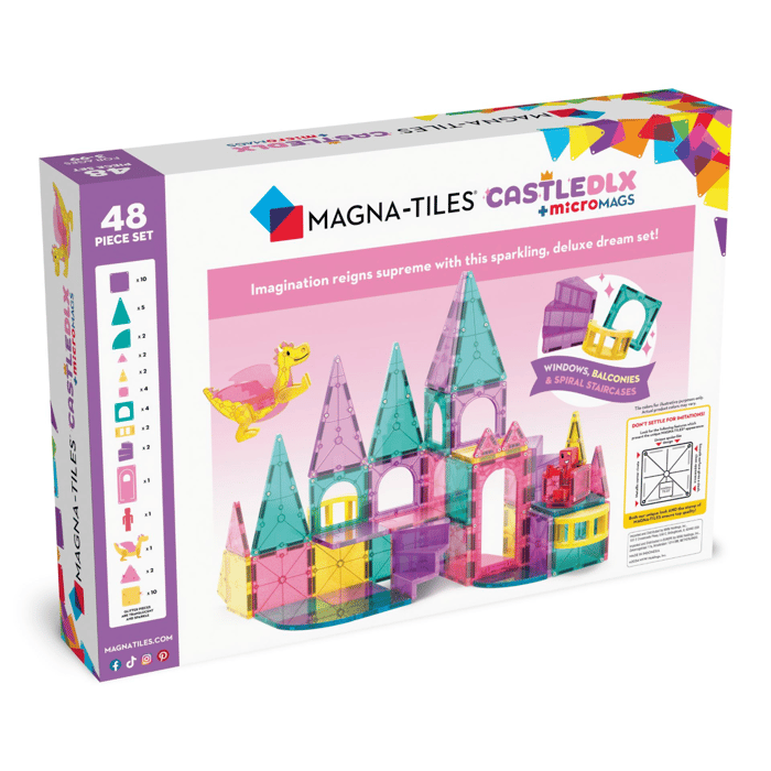 Magna-Tiles | Castle Deluxe, 48 pcs
