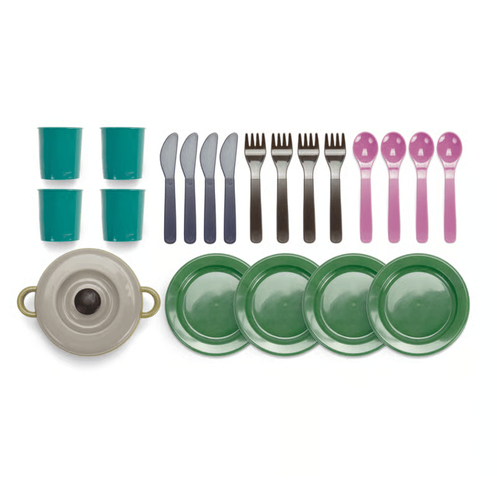 Green Bean - Dinnerware Set (asstd.), 22 pcs