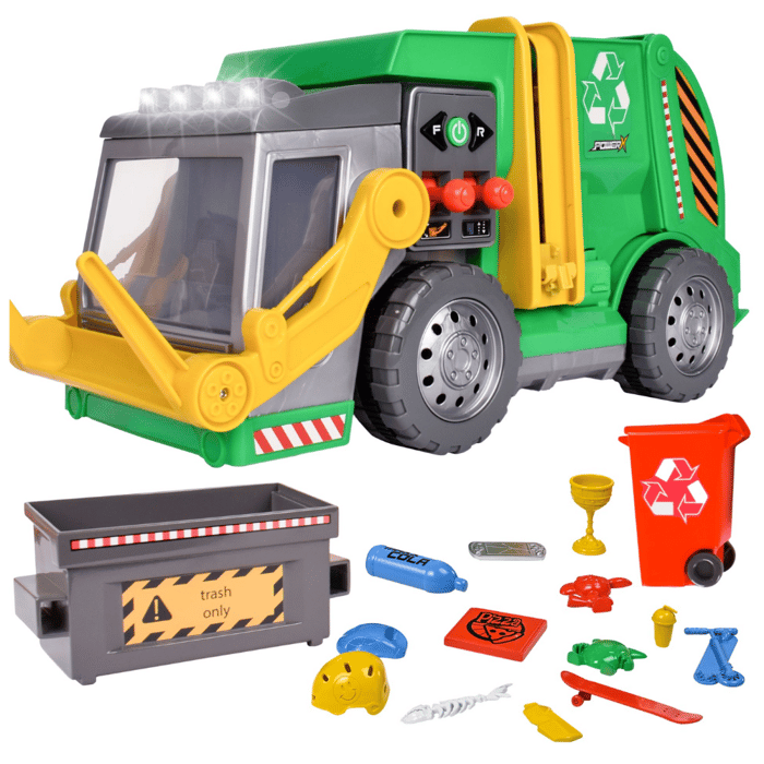 Battery-Powered Garbage Truck