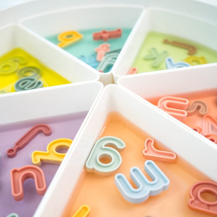 Uppercase Silicone Letters A-Z, 26 pcs