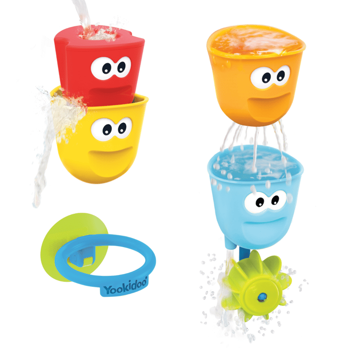 Bath Fun - Fill 'N' Spill Bath Toy Cups