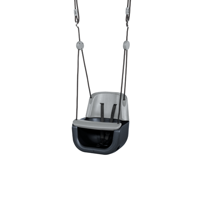 3-in-1 Baby Swing - Anthracite (Black Rope)