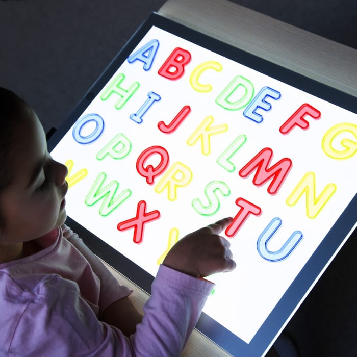 Translucent Letters Uppercase A-Z, 26 pcs