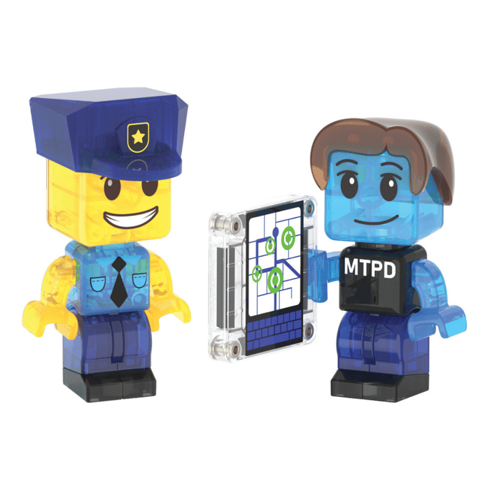 Magna-Tiles | Police Station, 36 pcs