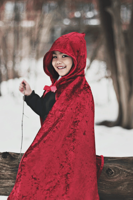 Little Red Riding Hood Cape, Various Sizes